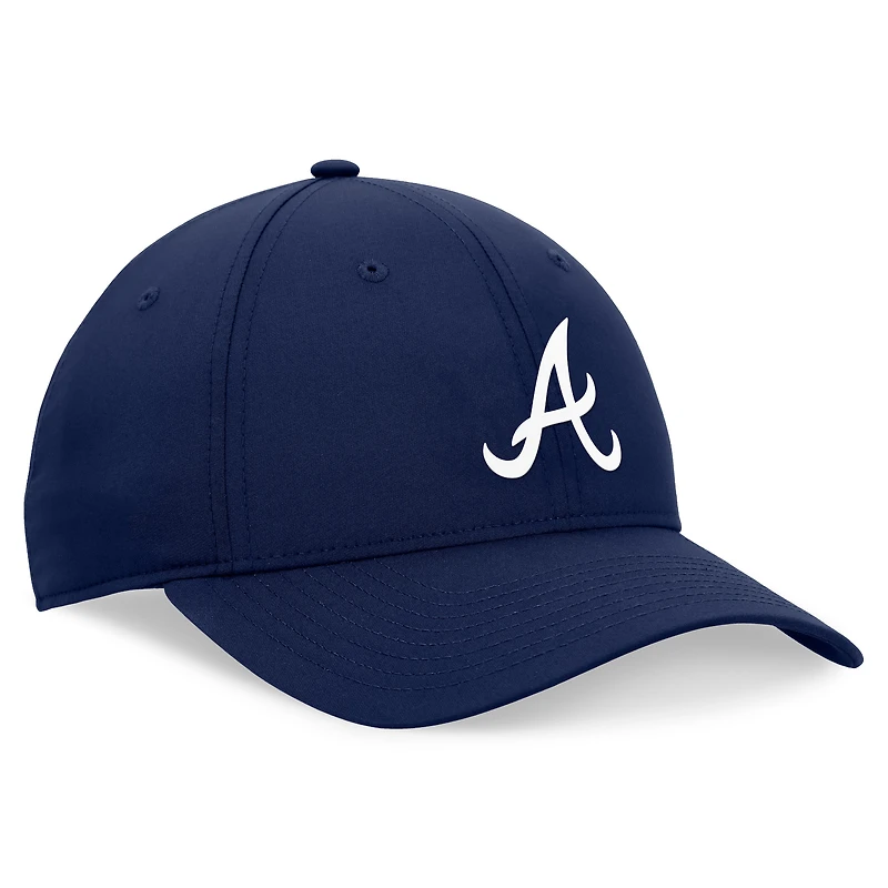 Men's Fanatics Navy Atlanta Braves Front Office Ripstop Unstructured Adjustable Hat