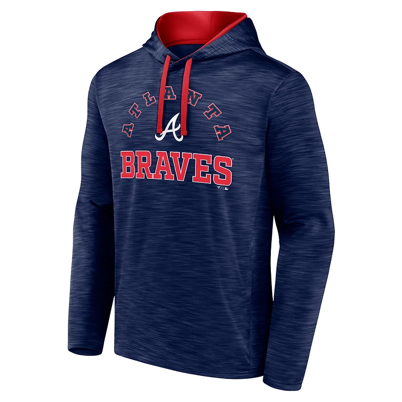 Men's Fanatics  Navy Atlanta Braves Seven Games Pullover Hoodie
