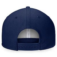 Casquette Snapback Atlanta Braves Cycle Fanatics rouge/bleu marine pour hommes