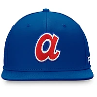 Men's Fanatics Royal Atlanta Braves Cooperstown Collection Core Snapback Hat