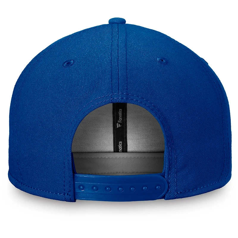 Casquette Snapback Fanatics Royal Atlanta Braves Cooperstown Collection pour hommes