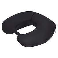 Men's G-III Sports by Carl Banks Black Atlanta Braves Packable Neck Pillow Full-Zip Puffer Jacket