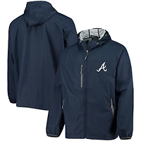 Sweat à capuche double jeu Atlanta Braves G-III Sports by Carl Banks pour homme, bleu marine