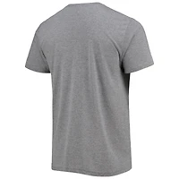 T-shirt à trois mélanges Hommage pour hommes Austin Riley Gris Atlanta Braves Caricature