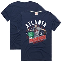 T-shirt graphique bleu marine pour homme, hommage à Greg Maddux, joueur des Braves d'Atlanta