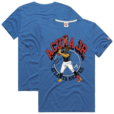 T-shirt graphique hommage Ronald Acuña Jr. pour homme, joueur des Royal Atlanta Braves