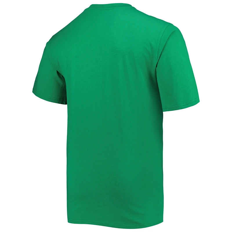 Men's Kelly Green Atlanta Braves Big & Tall Celtic T-Shirt