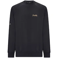 Sweat-shirt Levelwear noir pour homme avec logo Atlanta Braves Connect