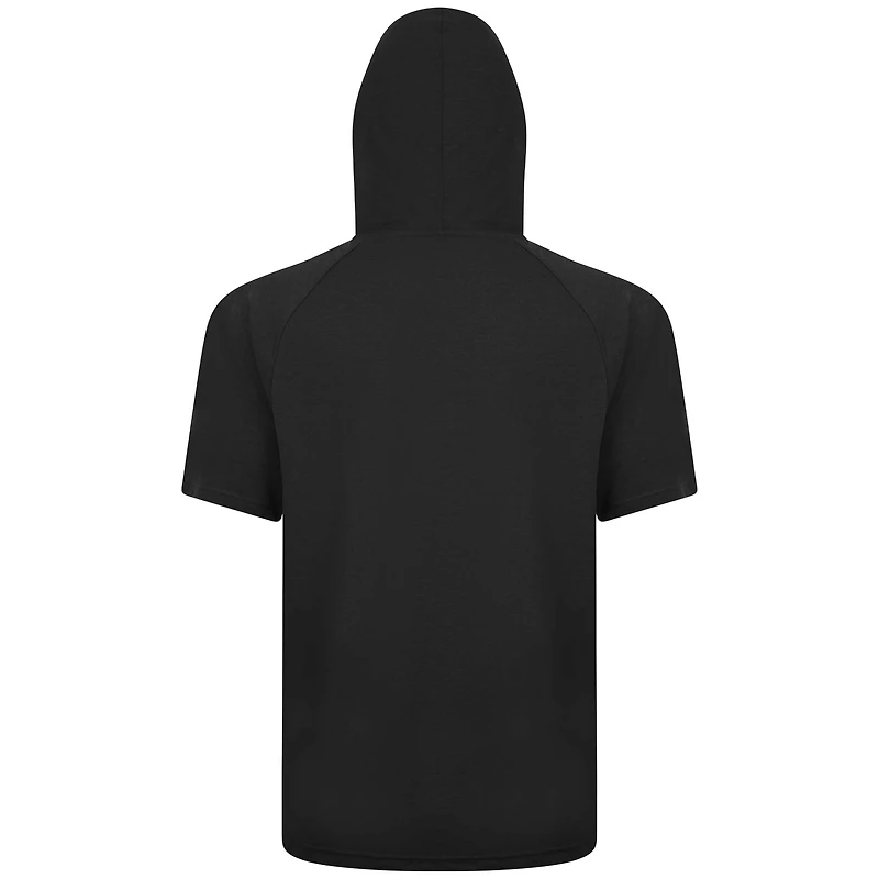 T-shirt à capuche noir Atlanta Braves Phase Vanguard pour homme