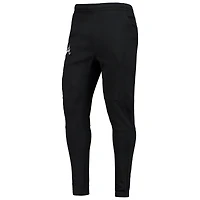 Men's Levelwear Black Atlanta Braves Tempo 22 Fleece Pants