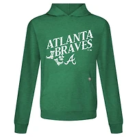 Sweat à capuche manches longues pour homme Atlanta Braves Green St. Patrick's Day Relay Boots