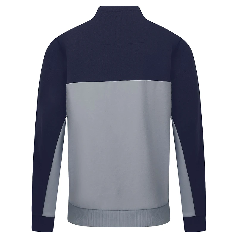 Sweat-shirt à capuche Atlanta Braves Legacy Rafters bleu marine/gris pour homme Levelwear