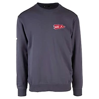 Sweat-shirt à capuche bleu marine Atlanta Braves Zane Rafters pour homme