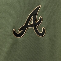 Veste pour homme Levelwear Atlanta Braves Delta Pursue Quarter-Zip