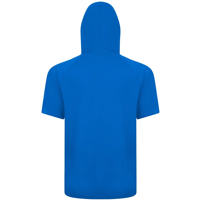 T-shirt à capuche manches courtes pour homme Royal Atlanta Braves City Connect Relay No Hitter