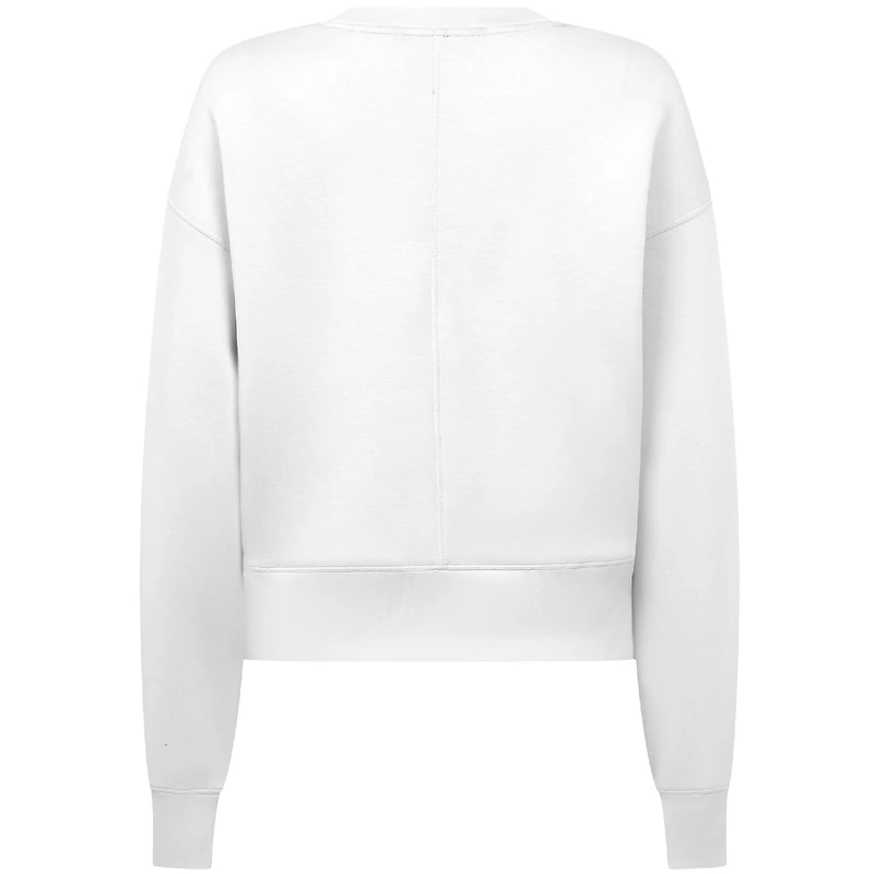 Sweat-shirt blanc à enfiler en éponge des Braves d'Atlanta pour homme