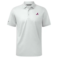 Polo System Insignia 2.0 blanc pour homme des Braves d'Atlanta Levelwear