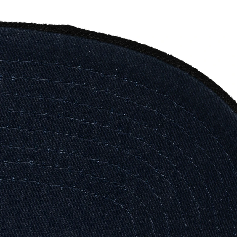 Men's Mitchell & Ness Black Atlanta Braves Hyper Type Pro Crown Snapback Hat