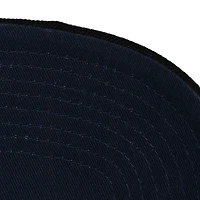 Men's Mitchell & Ness Black Atlanta Braves Hyper Type Pro Crown Snapback Hat