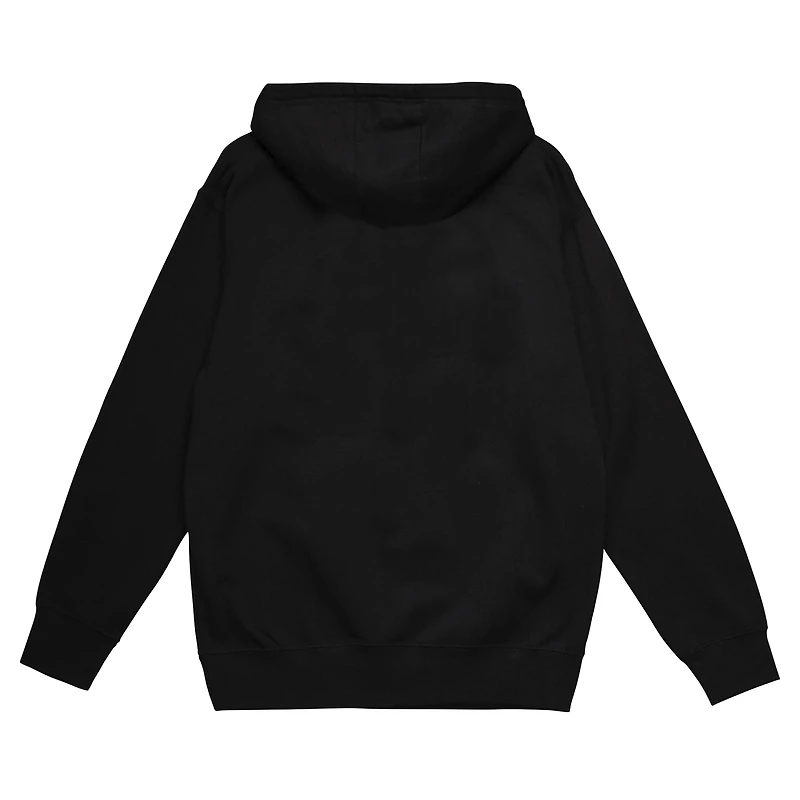 Sweat à capuche noir Mitchell & Ness Atlanta Braves Sidewalk Sketch pour homme