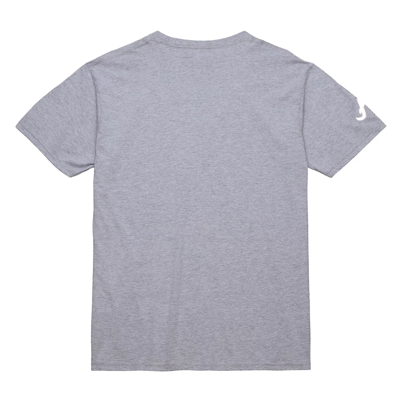 T-shirt de joueur la collection Cooperstown des Braves d'Atlanta gris chiné Mitchell & Ness Chipper Jones pour hommes