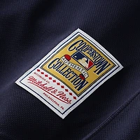 Men's Mitchell & Ness Chipper Jones Navy Atlanta Braves Authentic Batting Practice Jersey