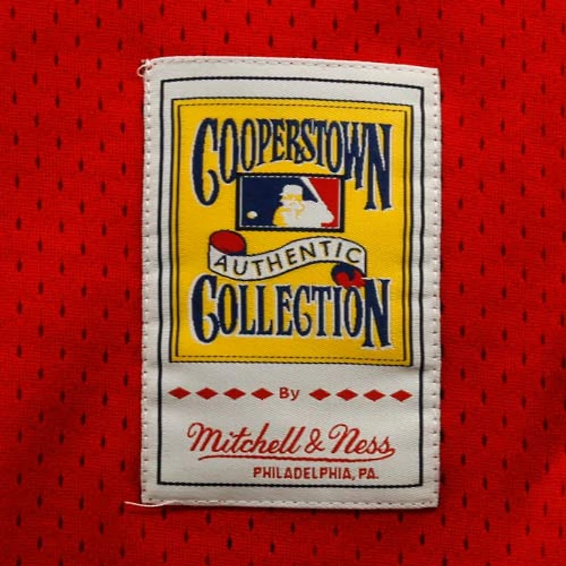 Men's Mitchell & Ness Dale Murphy Red Atlanta Braves 1980 Authentic Cooperstown Collection Mesh Batting Practice Jersey