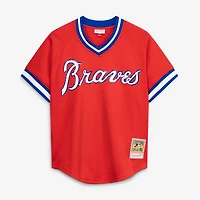 Men's Mitchell & Ness Dale Murphy Red Atlanta Braves Cooperstown Collection Mesh Batting Practice  Jersey