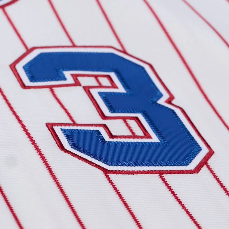 Maillot authentique Mitchell & Ness Dale Murphy blanc des Braves d'Atlanta de 1976 pour homme
