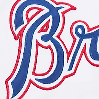 Maillot de retour authentique la collection Cooperstown 2004 des Atlanta Braves Mitchell & Ness John Smoltz blanc pour hommes