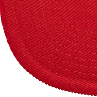Men's Mitchell & Ness Red Atlanta Braves Corduroy Snapback Hat