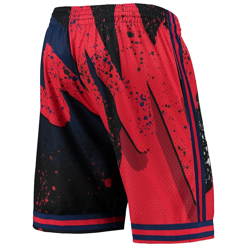 Short Atlanta Braves Hyper Hoops rouge pour homme Mitchell & Ness