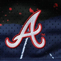 Short Atlanta Braves Hyper Hoops rouge pour homme Mitchell & Ness