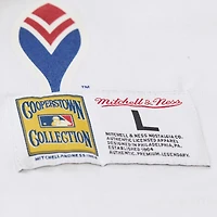T-shirt blanc Mitchell & Ness pour homme, collection Cooperstown