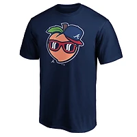 Men's  Navy Atlanta Braves Team Adrenaline T-Shirt