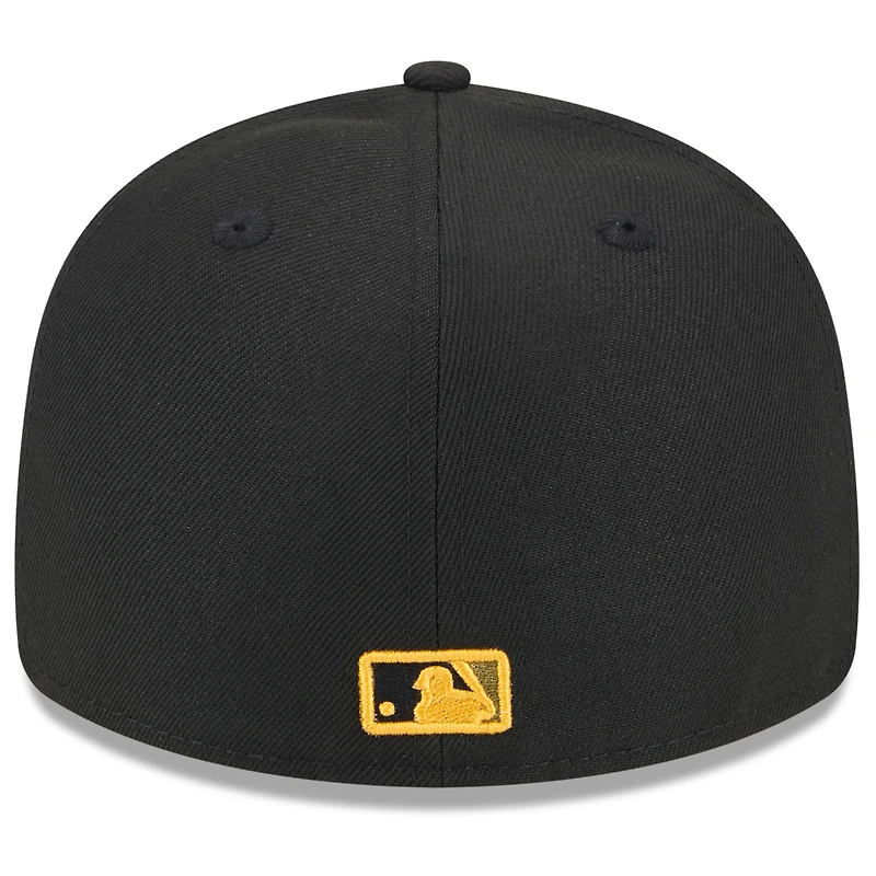 Men's New Era  Black Atlanta Braves 2024 Armed Forces Day Low Profile 59FIFTY Fitted Hat