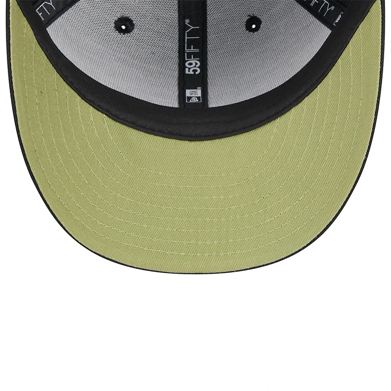 Men's New Era  Black Atlanta Braves 2024 Armed Forces Day Low Profile 59FIFTY Fitted Hat