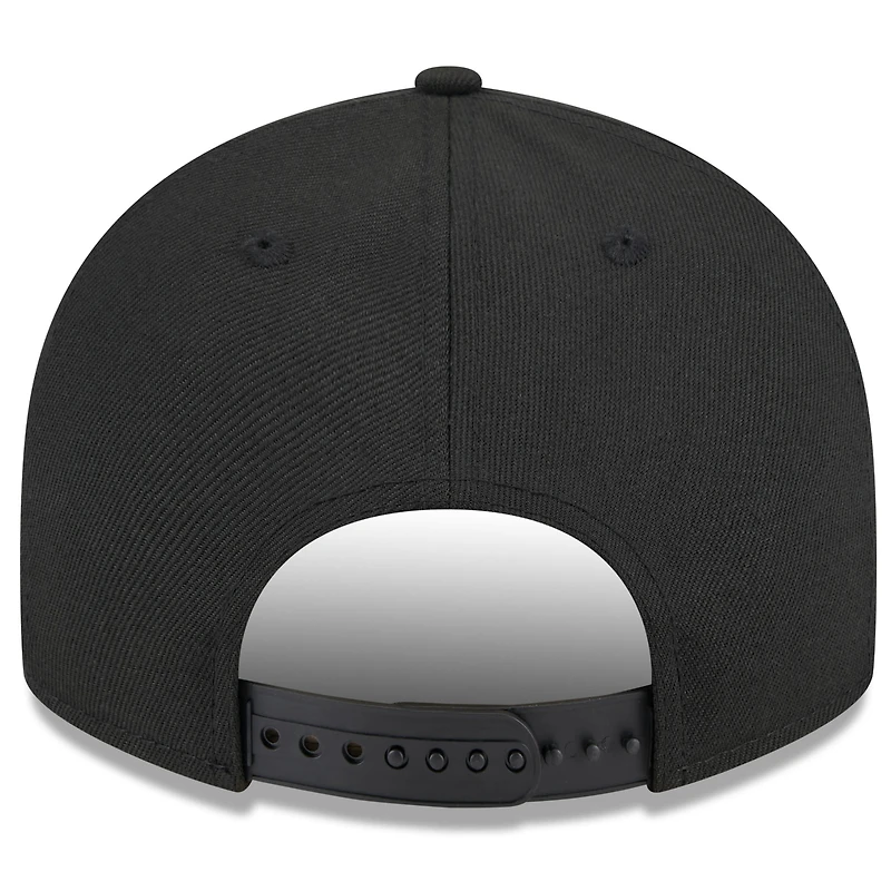 Men's New Era  Black Atlanta Braves 2024 Armed Forces Day Low Profile 9FIFTY Snapback Hat