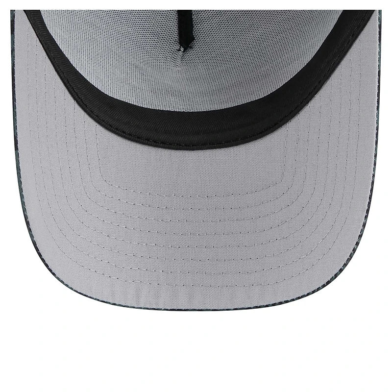 Men's New Era Black Atlanta Braves 9FORTY A-Frame Trucker Adjustable Hat