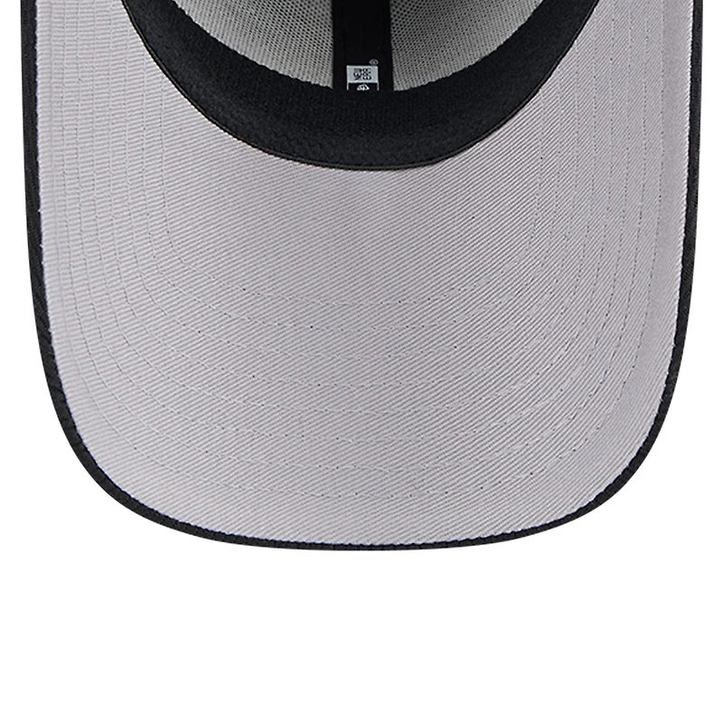 Casquette flex Active Dash Mark 39THIRTY des Atlanta Braves New Era noire pour hommes