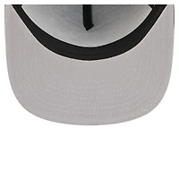 Men's New Era Black Atlanta Braves City Slogan A-Frame 9FIFTY Snapback Hat