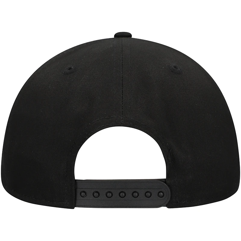 Men's New Era Black Atlanta Braves Golfer Snapback Hat