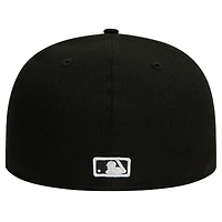 Men's New Era Black Atlanta Braves Low Profile 59FIFTY Fitted Hat