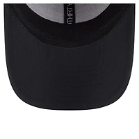 Casquette New Era noire Atlanta Braves Night 39THIRTY Flex pour homme
