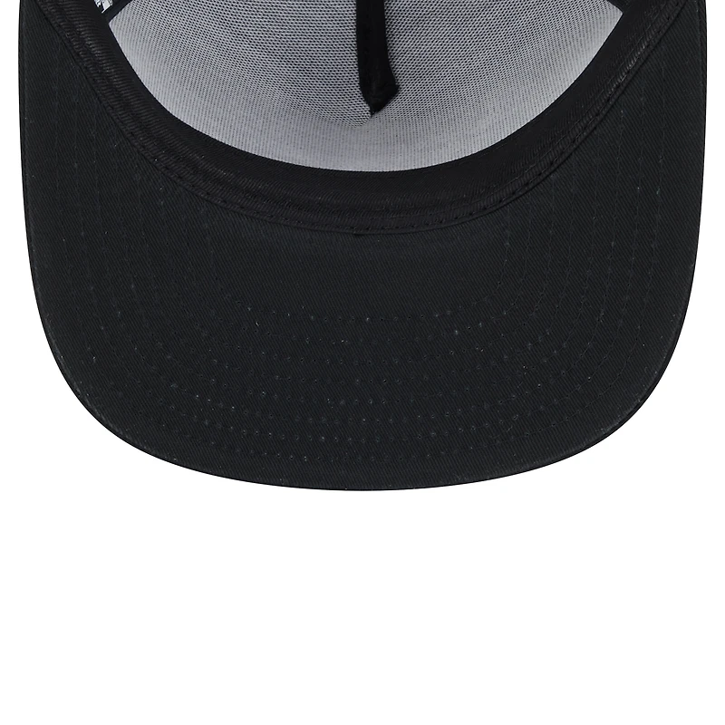 Casquette Snapback A-Frame Trucker 9FIFTY Atlanta Braves Score Check noire New Era pour homme