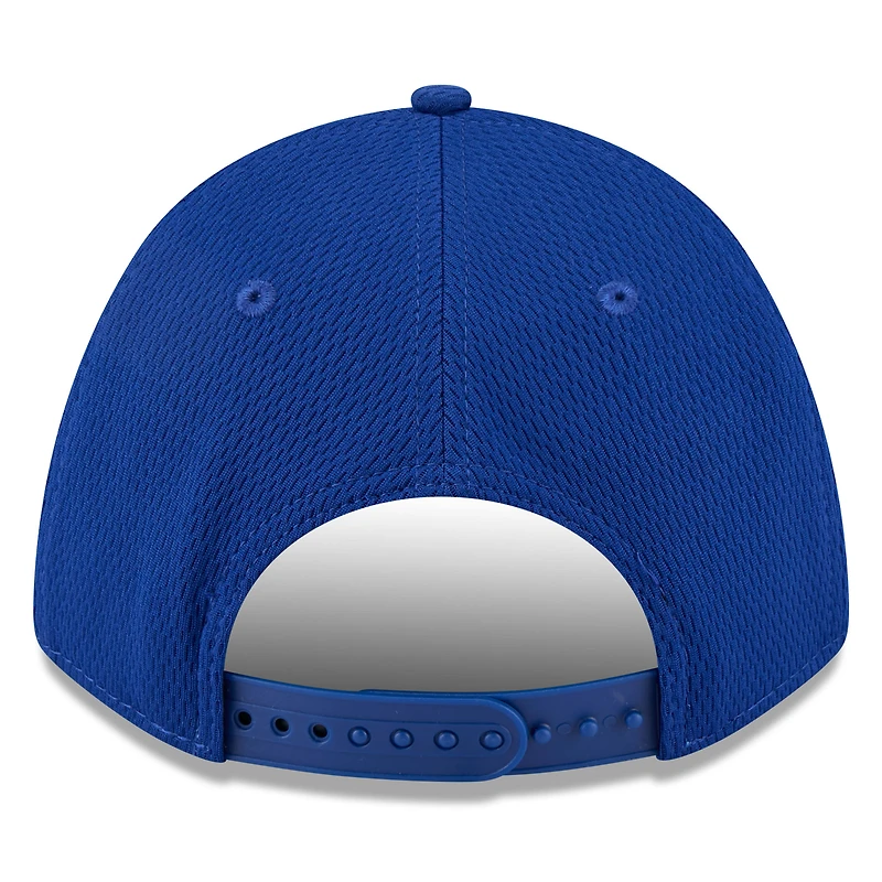 Men's New Era Blue Atlanta Braves 2025 MLB Clubhouse 9FORTY M-Crown Adjustable Hat