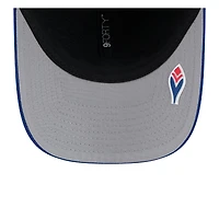 Men's New Era Blue Atlanta Braves 2025 MLB Clubhouse 9FORTY M-Crown Adjustable Hat
