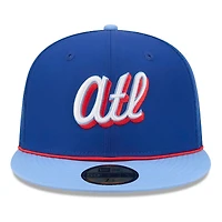 Men's New Era Blue Atlanta Braves 2026 City Connect Batting Practice 59FIFTY Fitted Hat