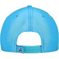 Men's New Era Blue Atlanta Braves Neon Golfer Snapback Hat