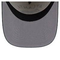 Casquette snapback New Era Atlanta Braves Chrome A-Frame 9FIFTY pour homme, crème/vert foncé